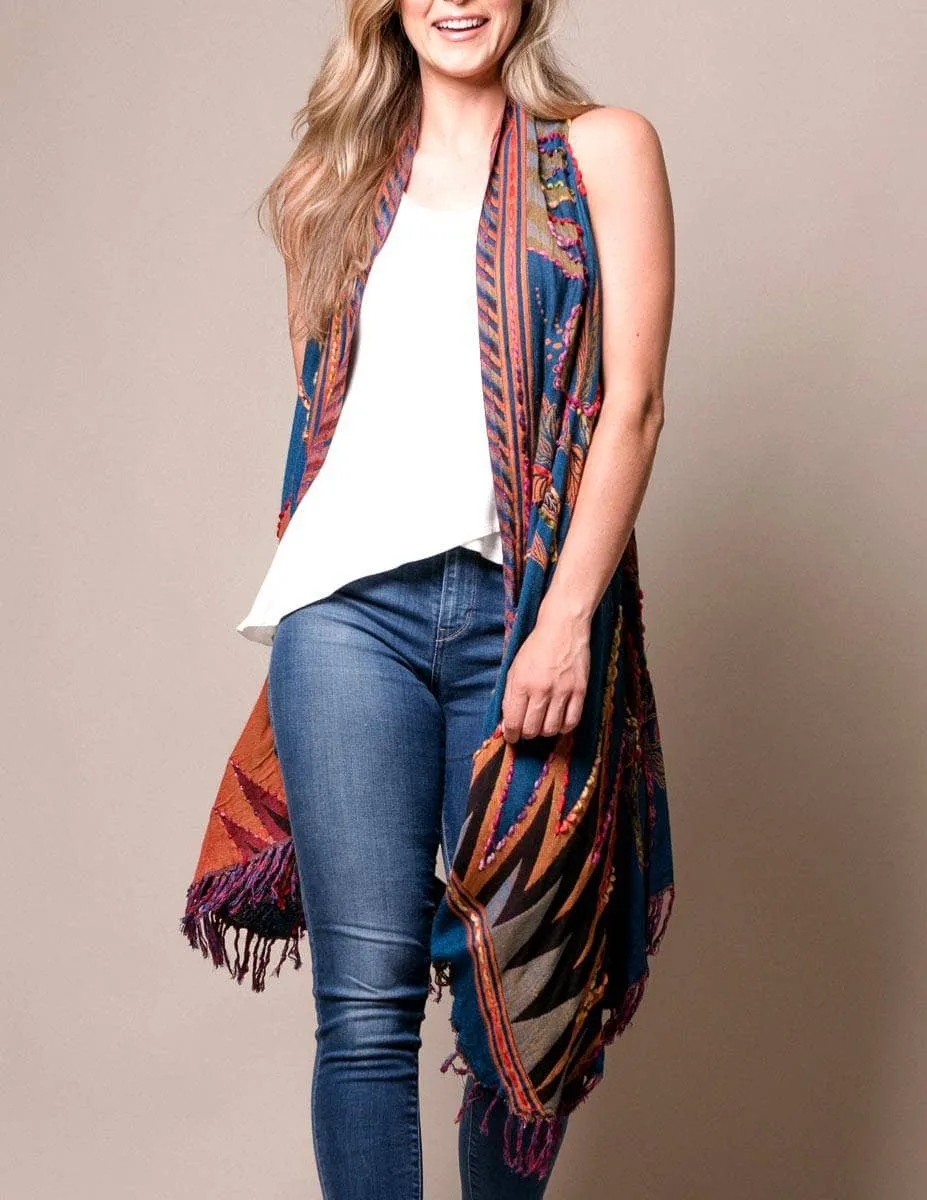 3-in-1 Maya Wrap - Deep Blue