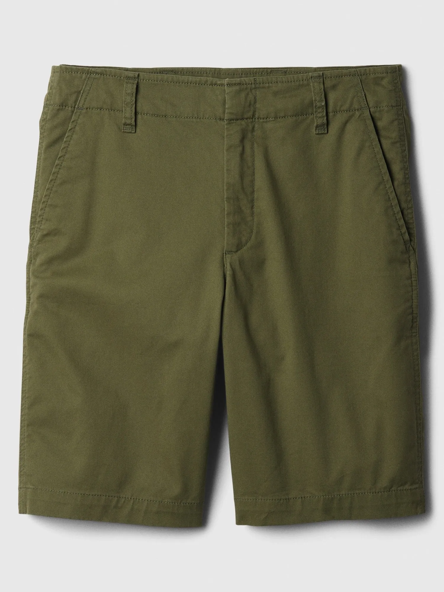 9" Downtown Khaki Bermuda Shorts