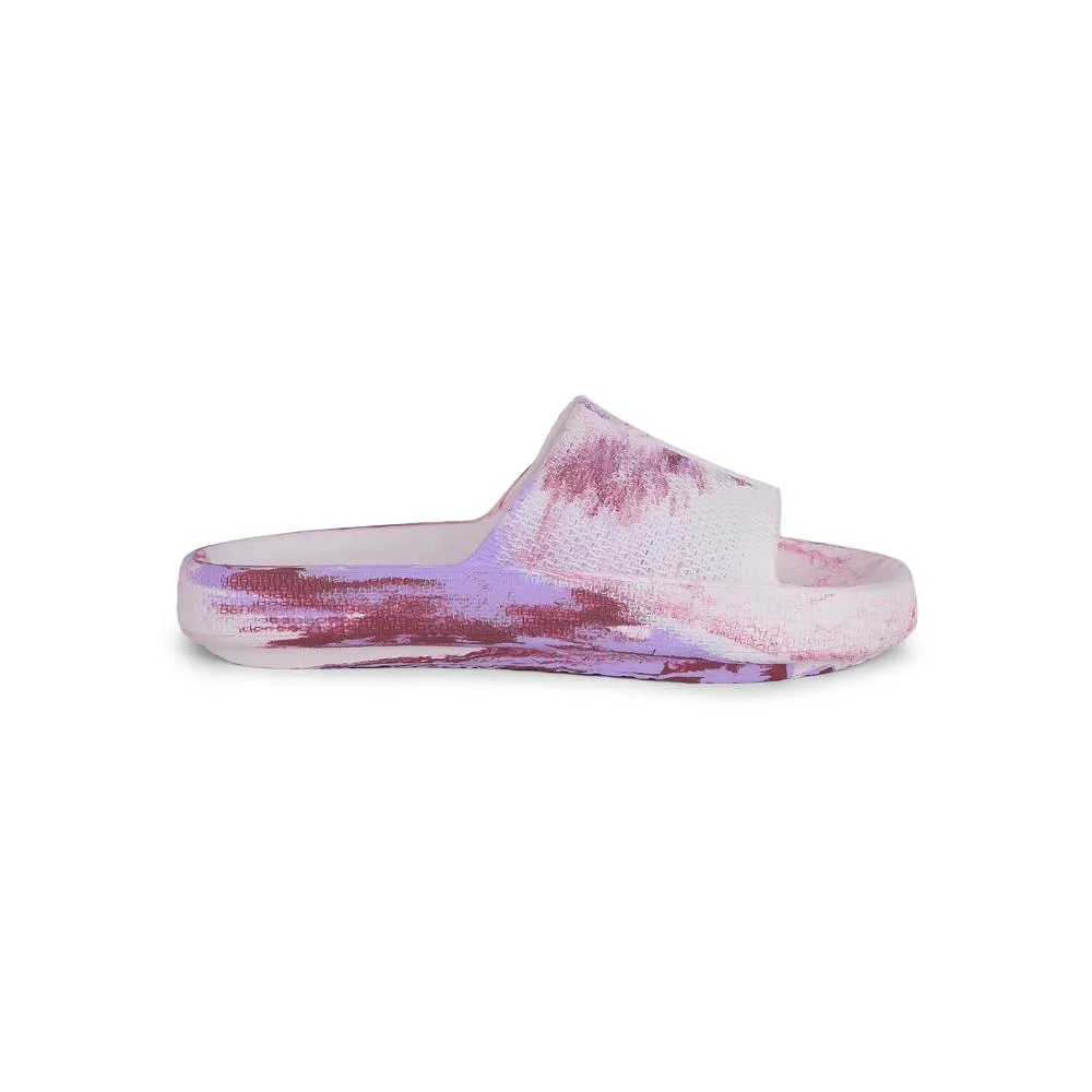 A-HA Casual Off White Slides For Women COMFYWALK5 By Liberty