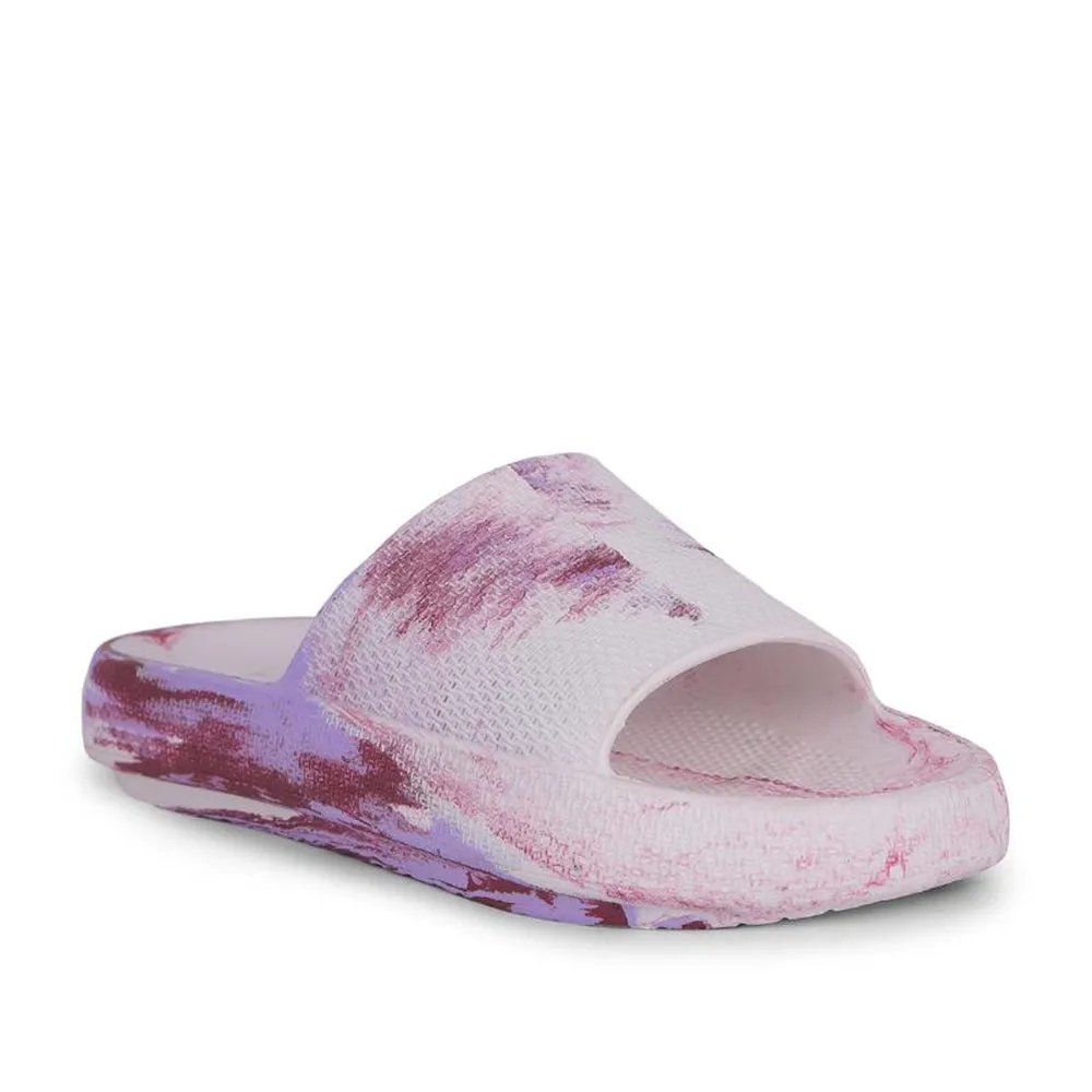 A-HA Casual Off White Slides For Women COMFYWALK5 By Liberty