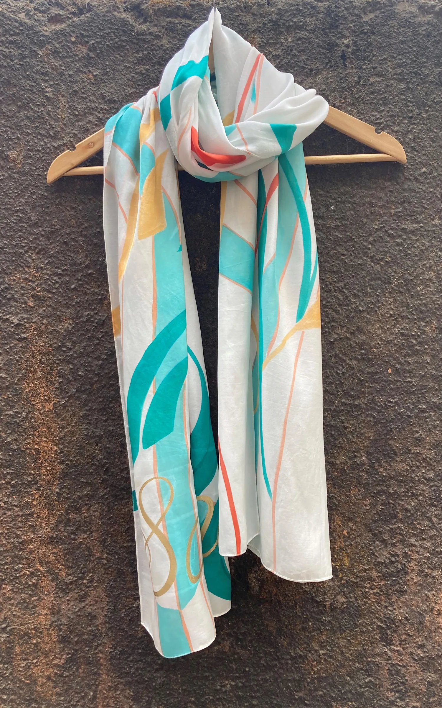 Abstract Printed Scarf