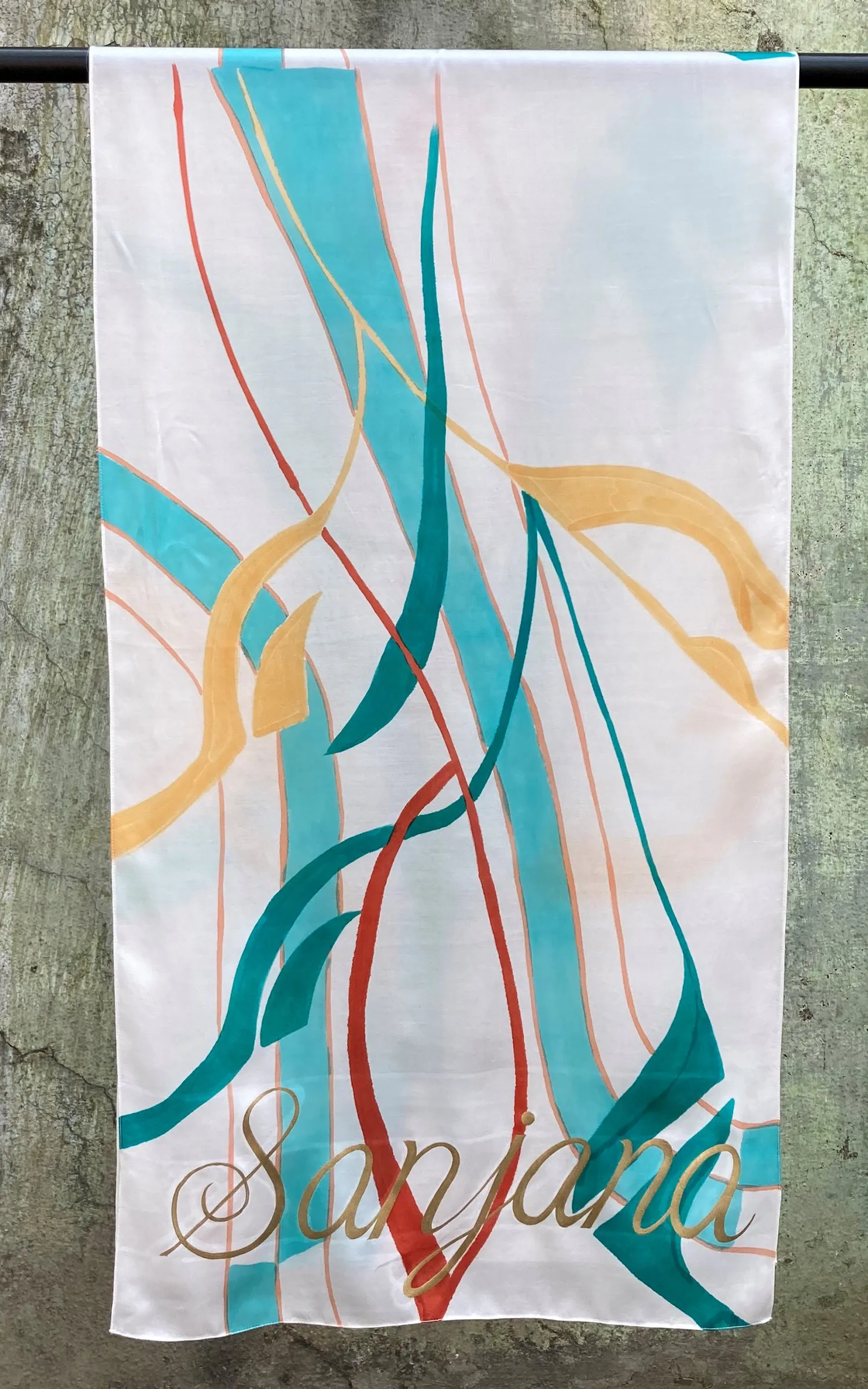 Abstract Printed Scarf