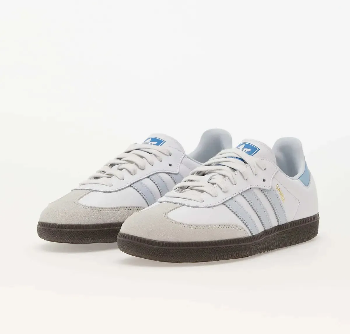 ADIDAS SAMBA OG WHITE HALO BLUE