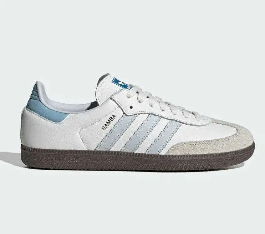 ADIDAS SAMBA OG WHITE HALO BLUE