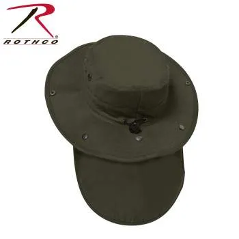 Adjustable Boonie Hat With Neck Cover