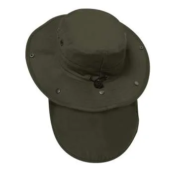 Adjustable Boonie Hat With Neck Cover