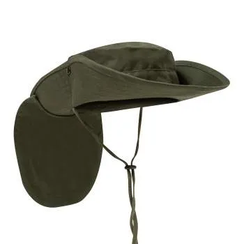 Adjustable Boonie Hat With Neck Cover