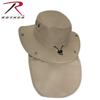 Adjustable Boonie Hat With Neck Cover