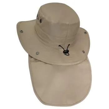 Adjustable Boonie Hat With Neck Cover