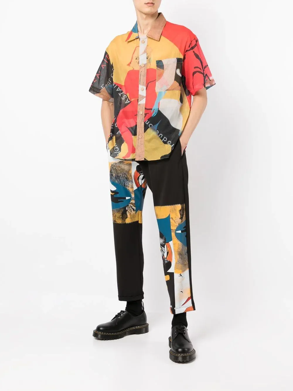 All-Over Graphic-Print Shirt