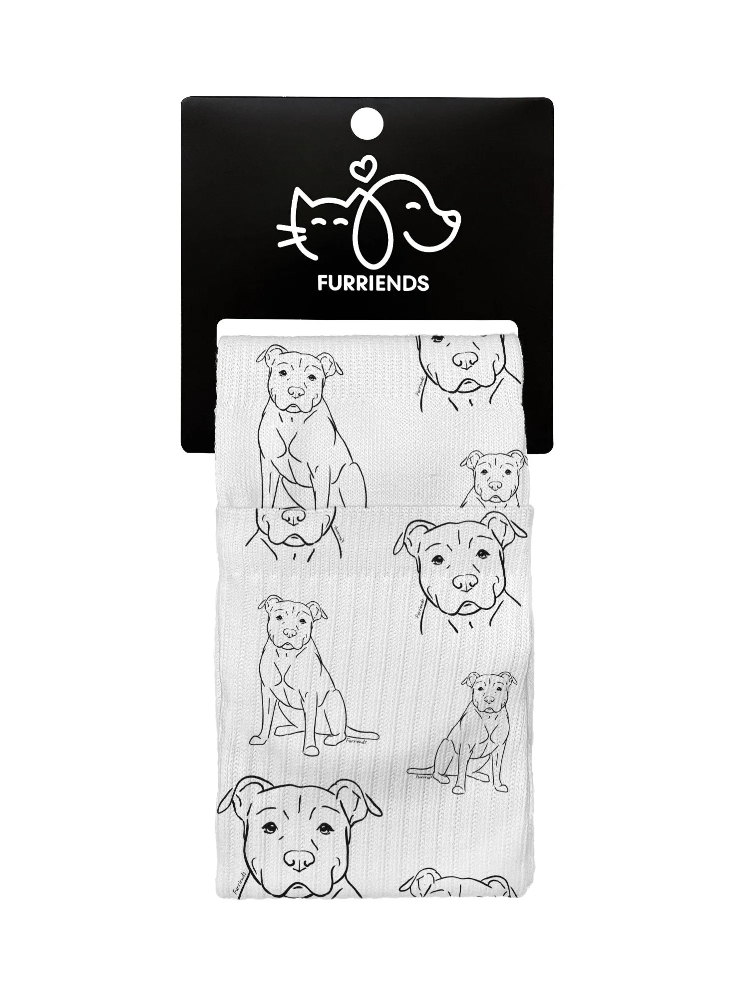 American Staffordshire Terrier Crew Socks