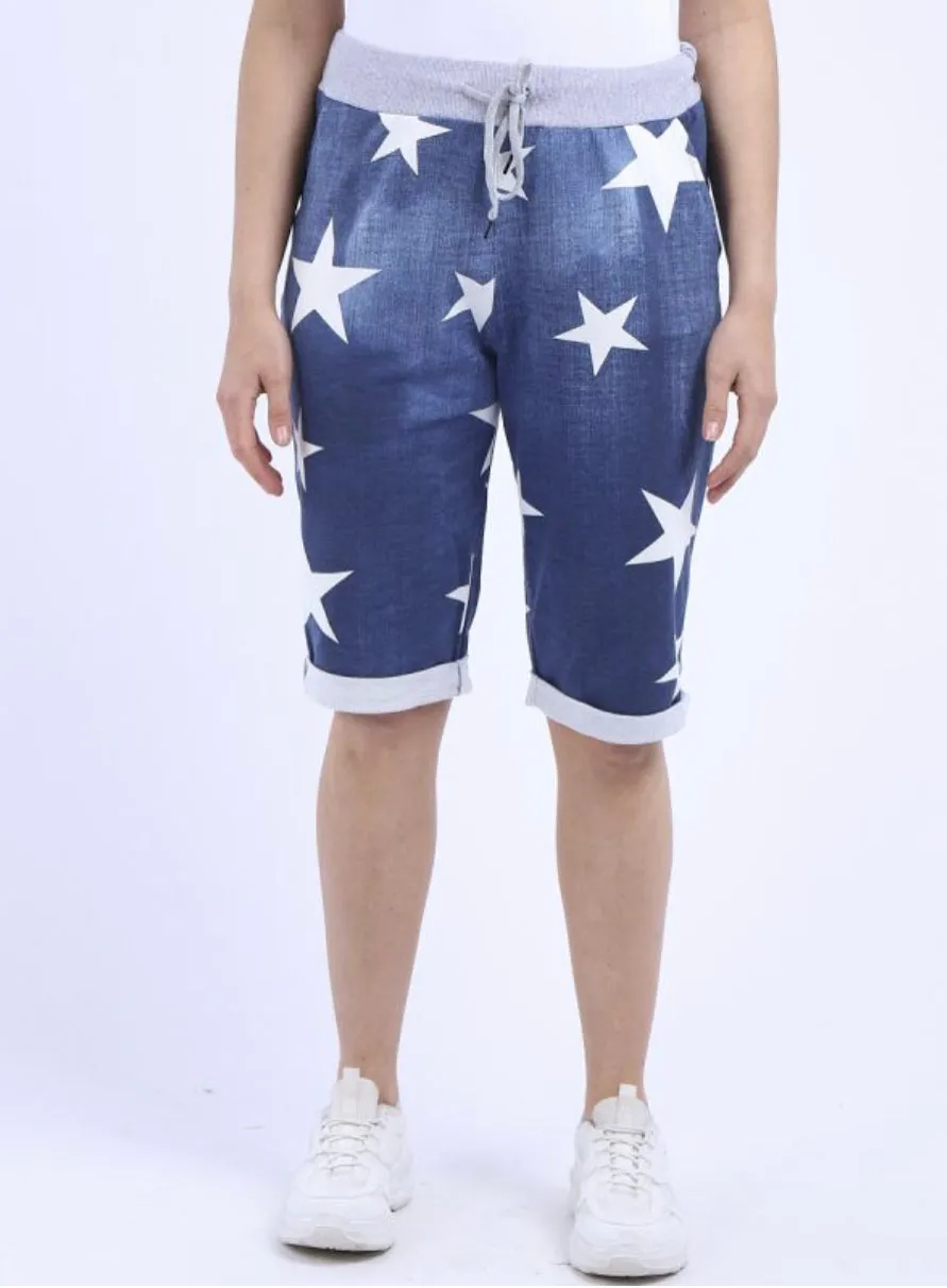 Anne   Kate Italian Star Print Shorts 10-14