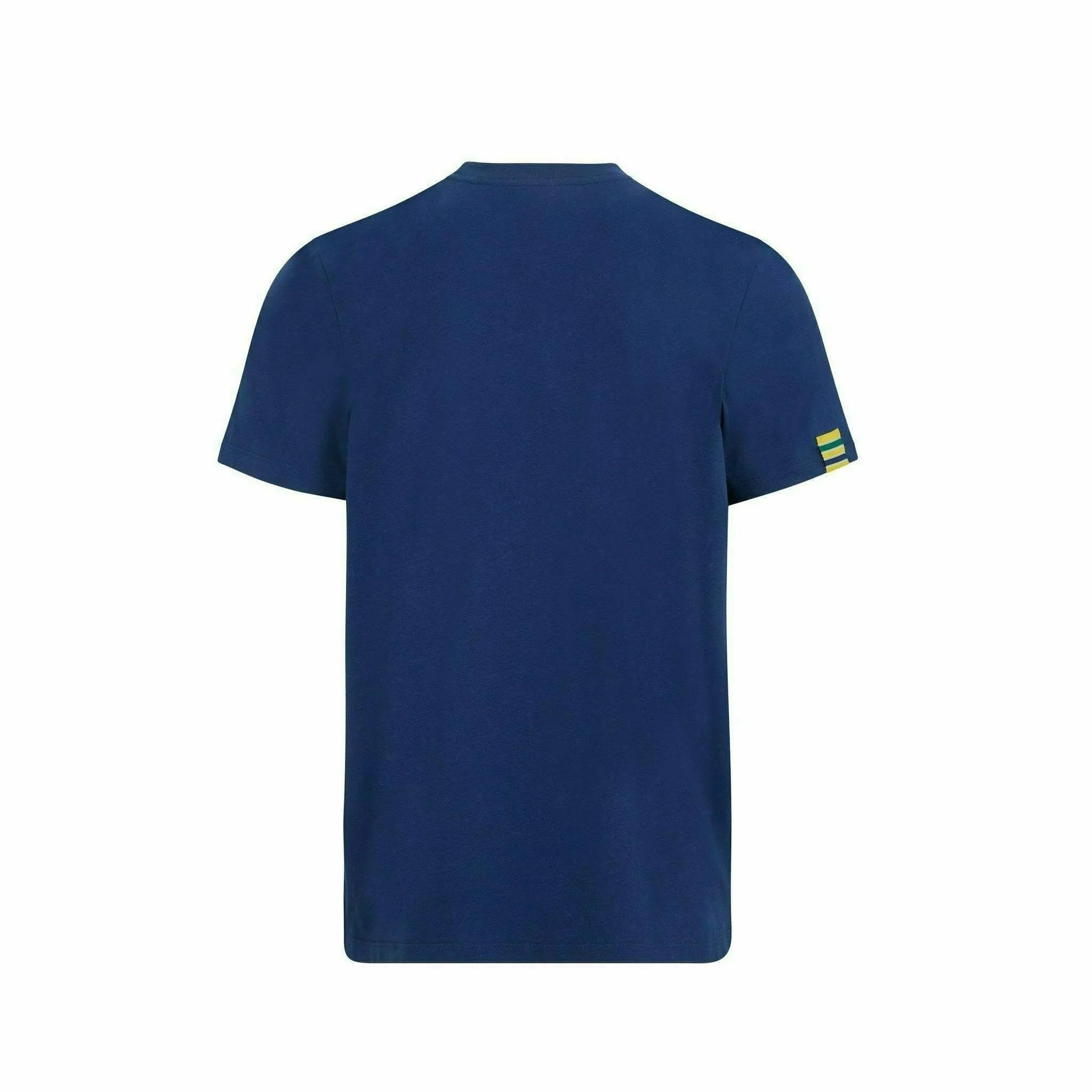 Ayrton Senna Men's Fanwear Flag T-Shirt - Navy