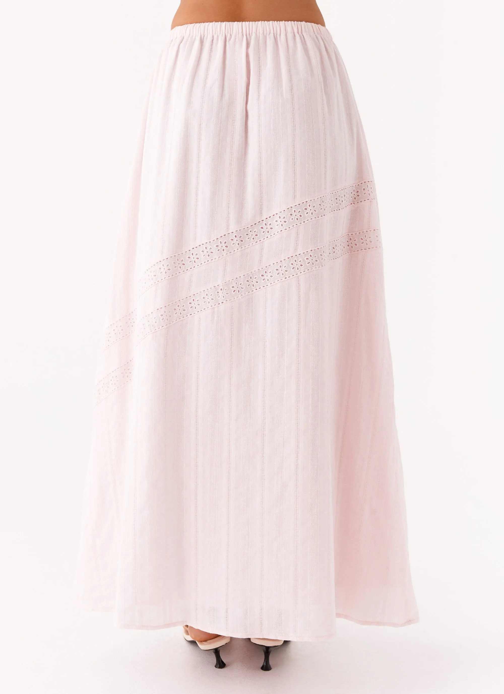 Bailey Maxi Skirt - Blush