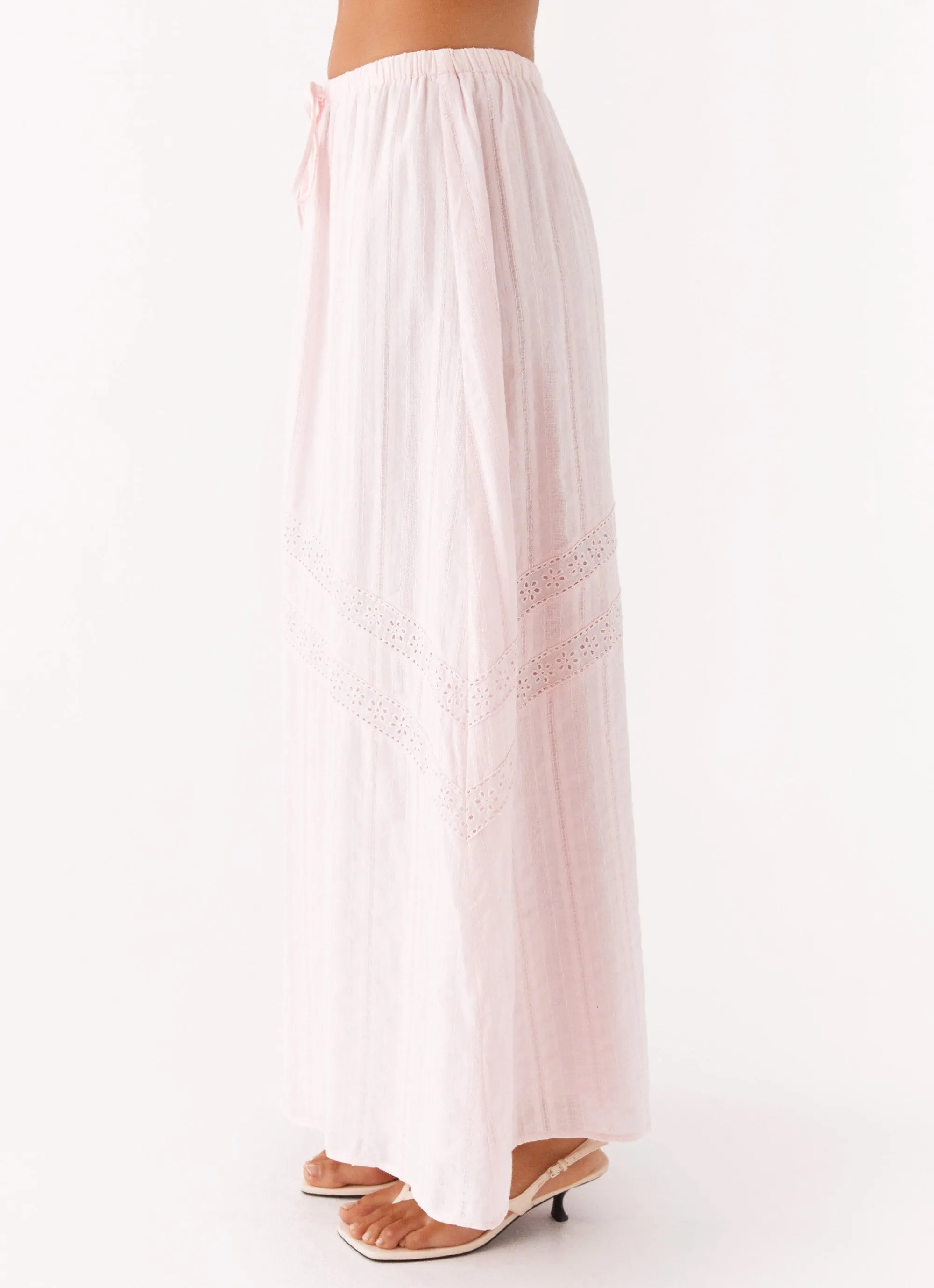 Bailey Maxi Skirt - Blush