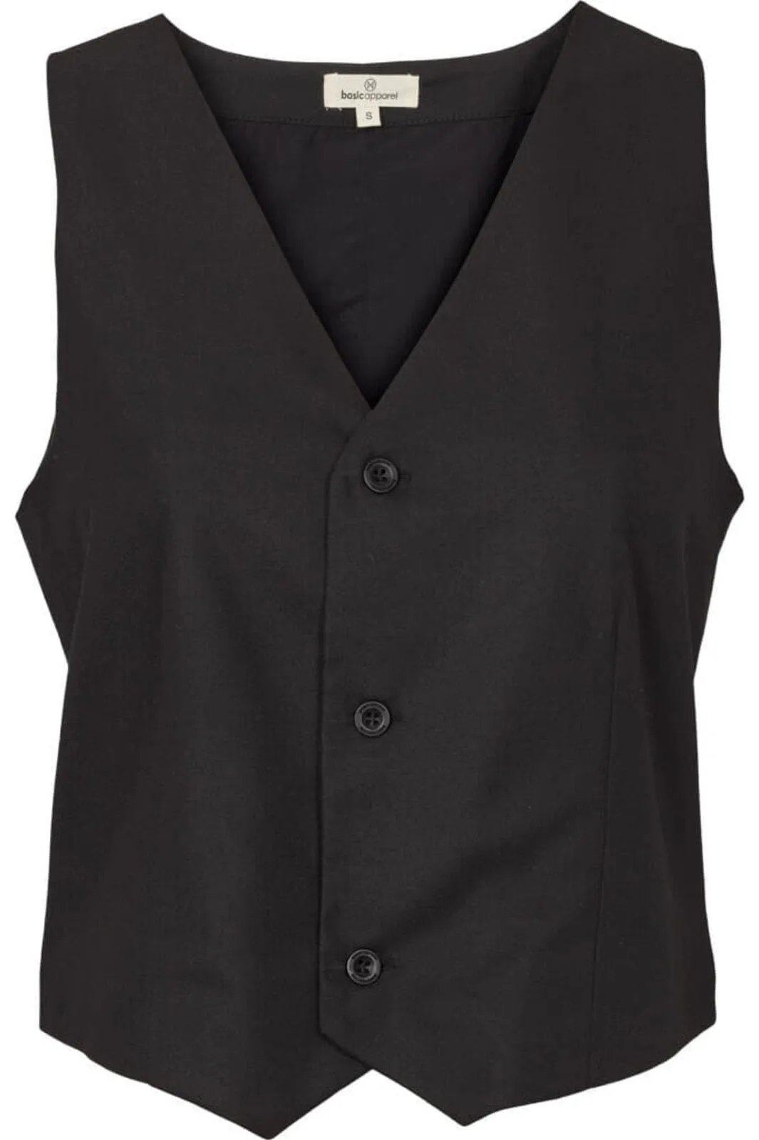 Basic Apparel - Marjorie Vest - 001 Black