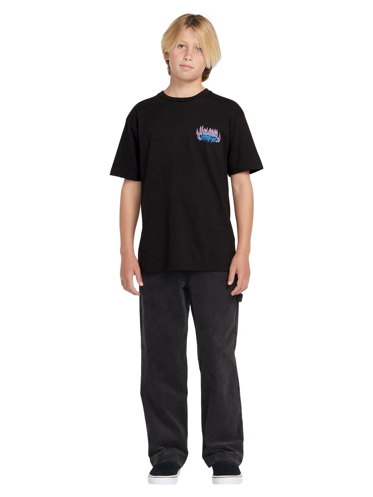 Big Boys Trux Short Sleeve Tee - Black