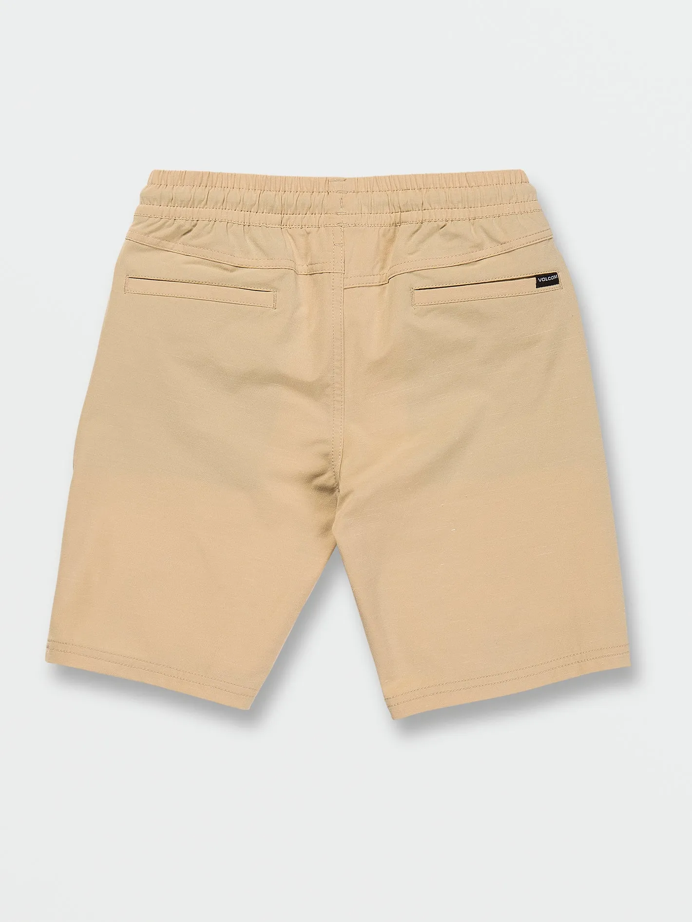 Big Boys Understoned Elastic Waist Hybrid Shorts - Almond