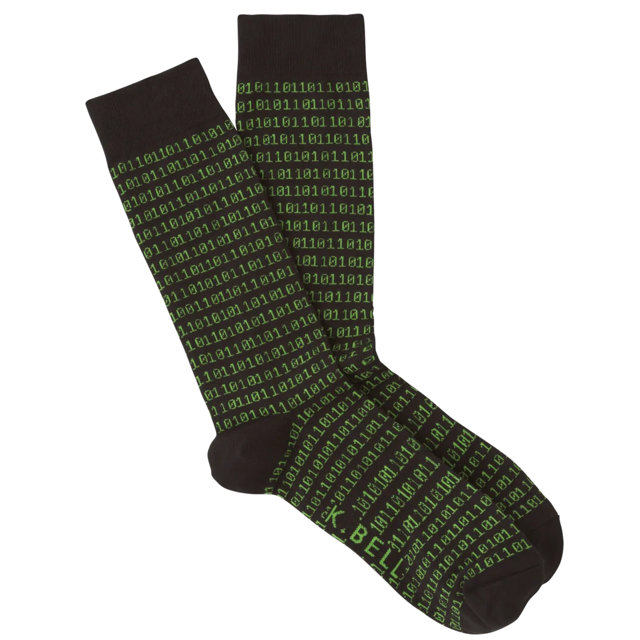 Binary Tech Men’s Crew Sock