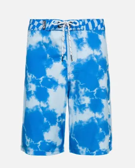 Boys' Phantom Checker Print Boardshorts