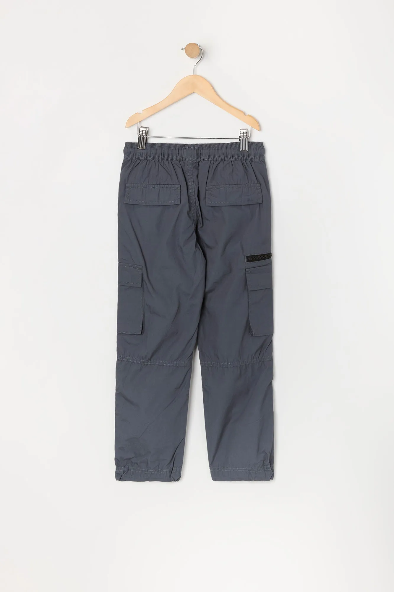 Boys Zip Pocket Cargo Jogger