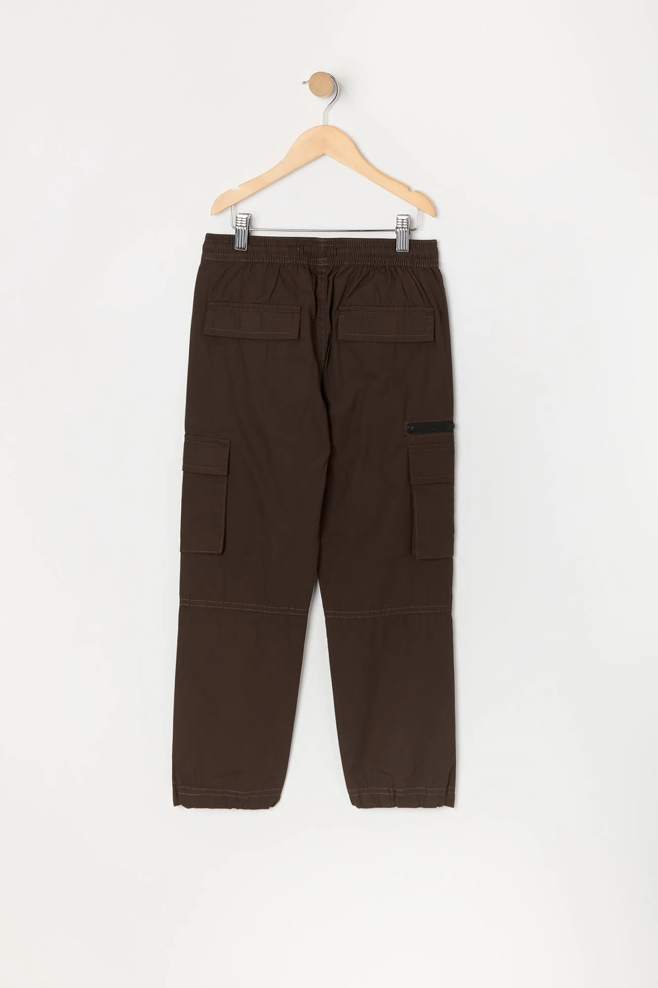 Boys Zip Pocket Cargo Jogger