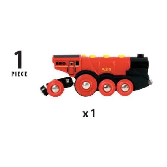 Brio Mighty Red Action Locomotive