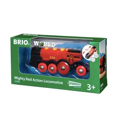 Brio Mighty Red Action Locomotive