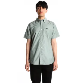 Brixton Central Woven S/S Shirt - Washed Chive