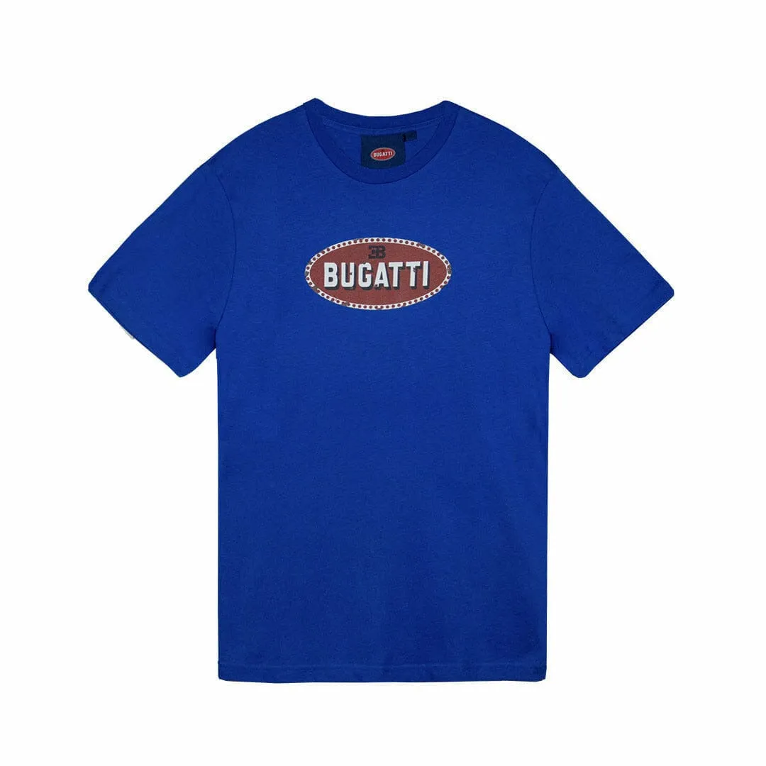 Bugatti Heritage Macaron Vintage Sign T-Shirt