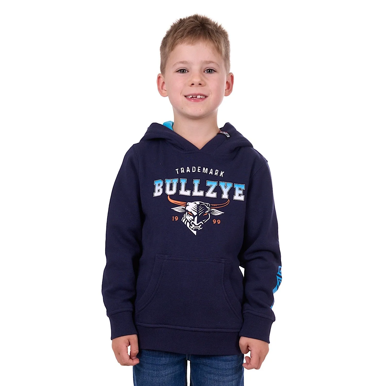 Bullzye Boys Trade Pullover Hoodie Navy