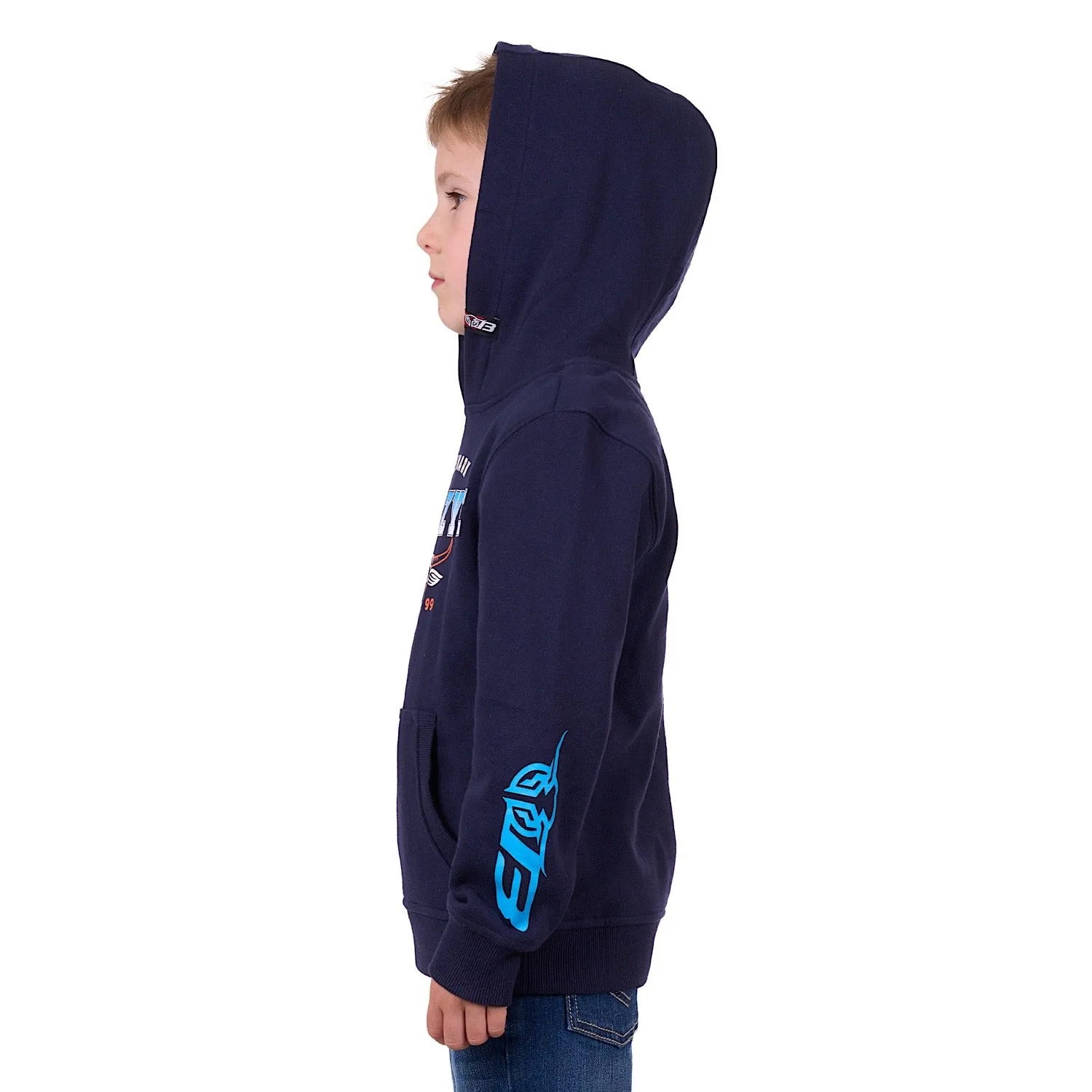 Bullzye Boys Trade Pullover Hoodie Navy