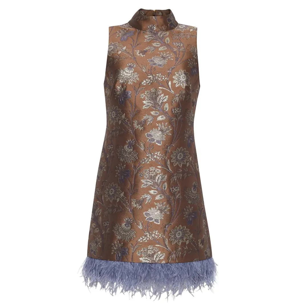 CARA CARA Tay Dress, Jacquard Garden