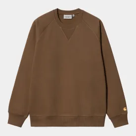 Carhartt Chase Sweatshirt Chocolate/Gold