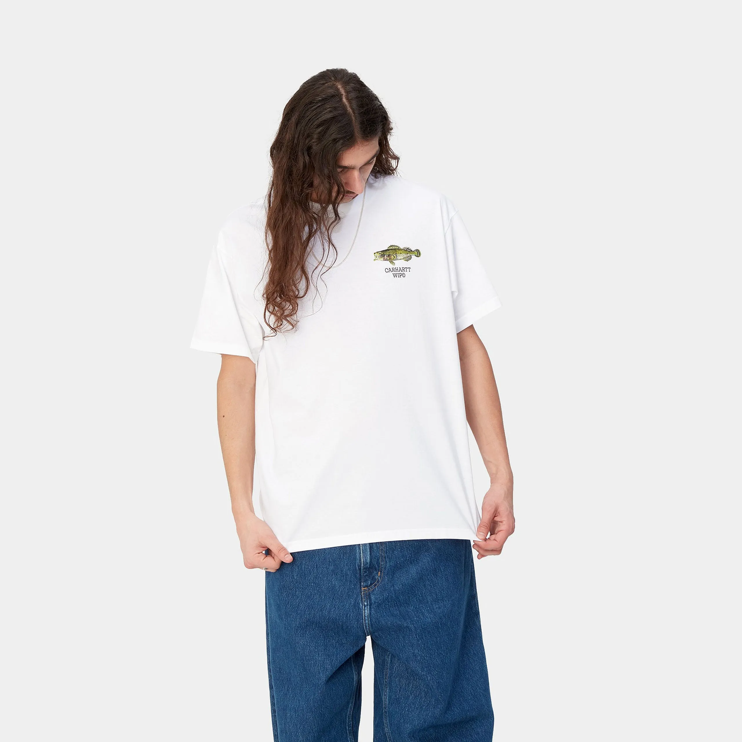 Carhartt Fish T-Shirt White