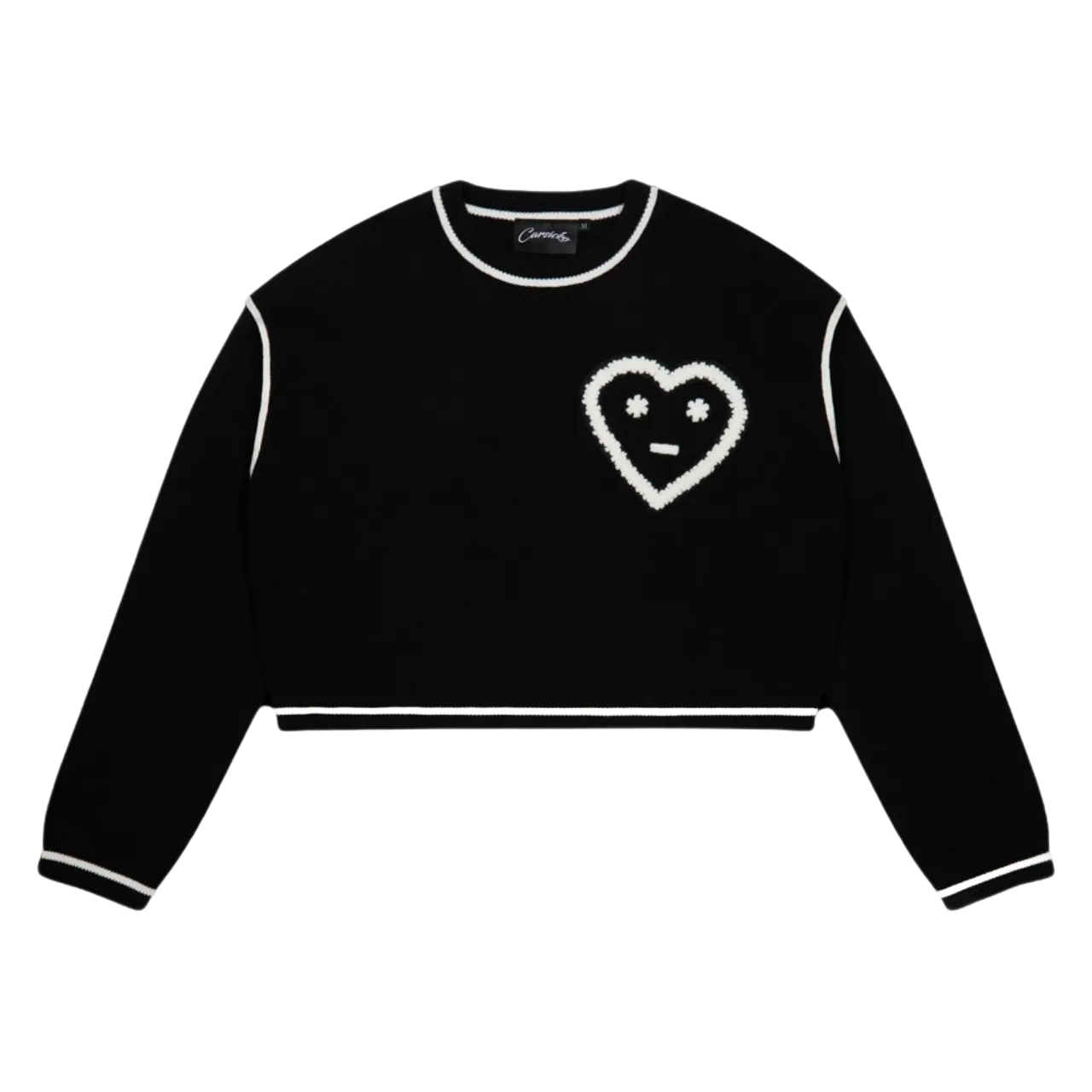 Carsicko Don't Touch knit Sweater - Black