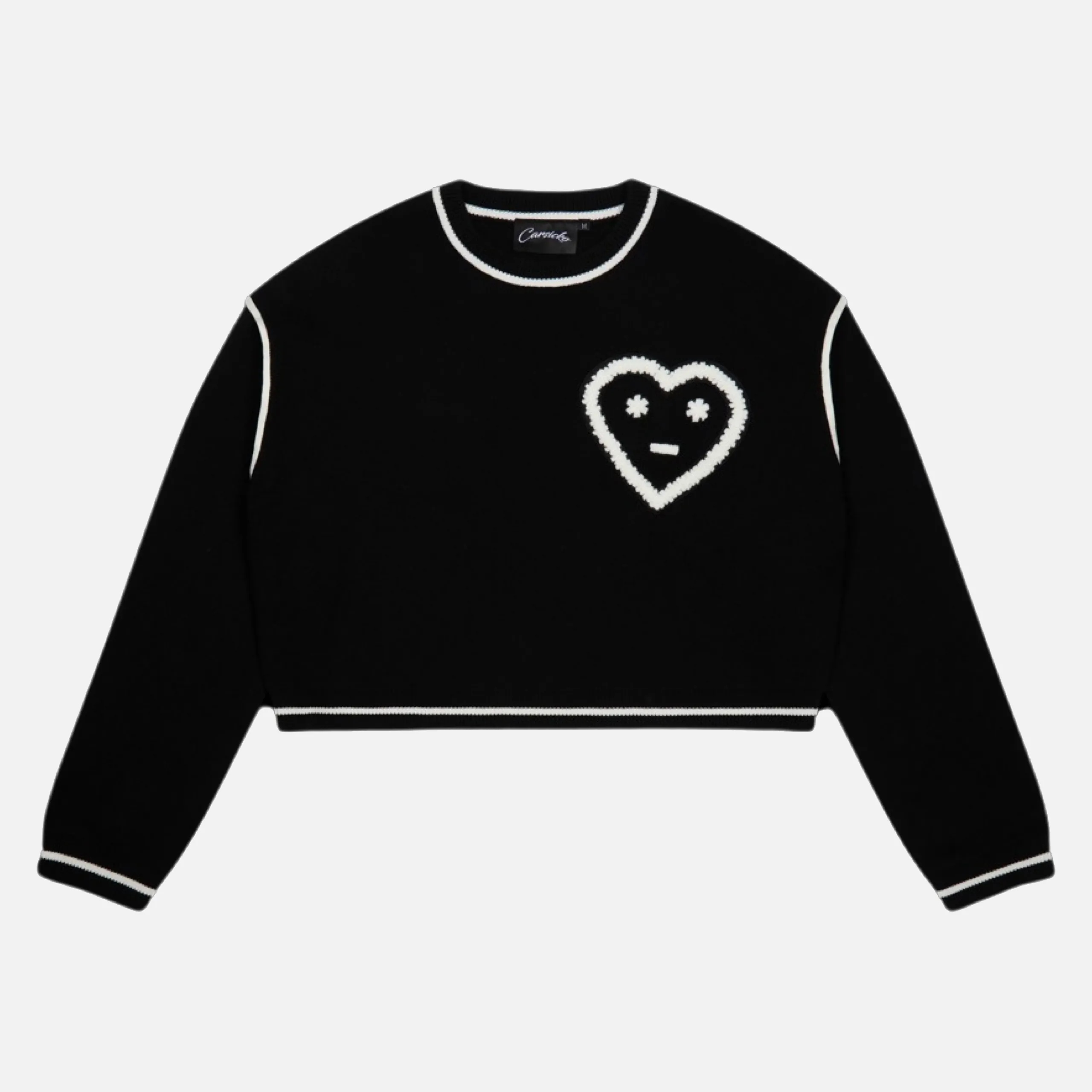 Carsicko Don't Touch knit Sweater - Black