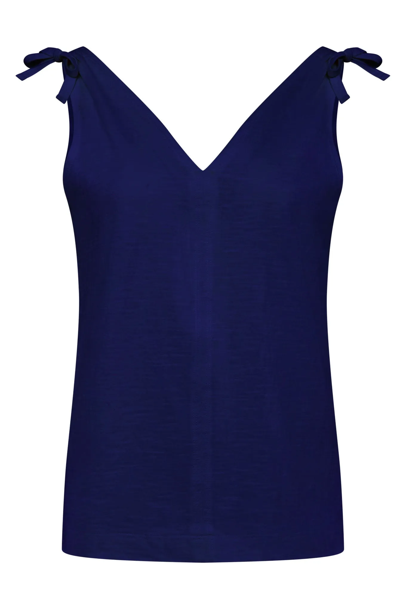 CELIA - Organic Cotton Vest Navy