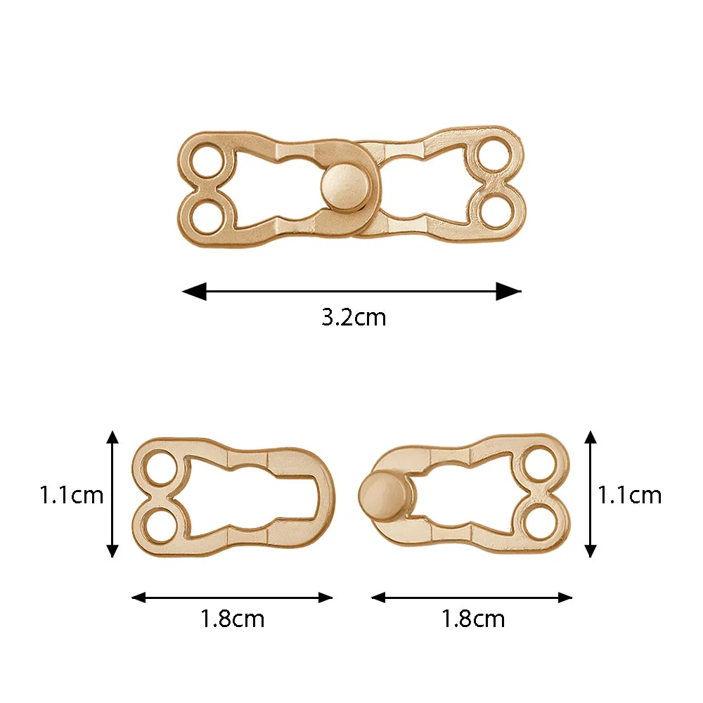 Classic Hook & Eye Sewing Metal Clasp Closure Fastener