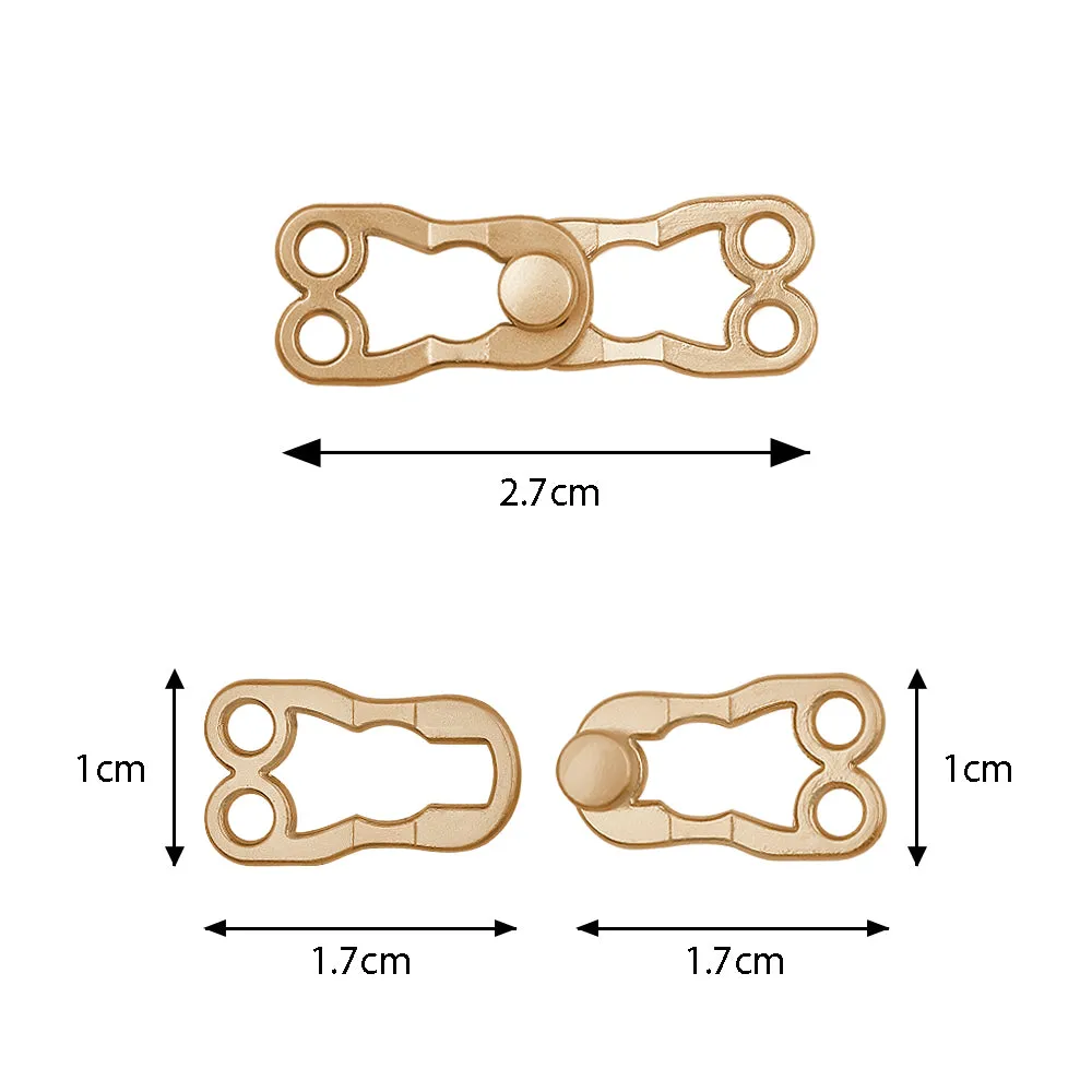 Classic Hook & Eye Sewing Metal Clasp Closure Fastener