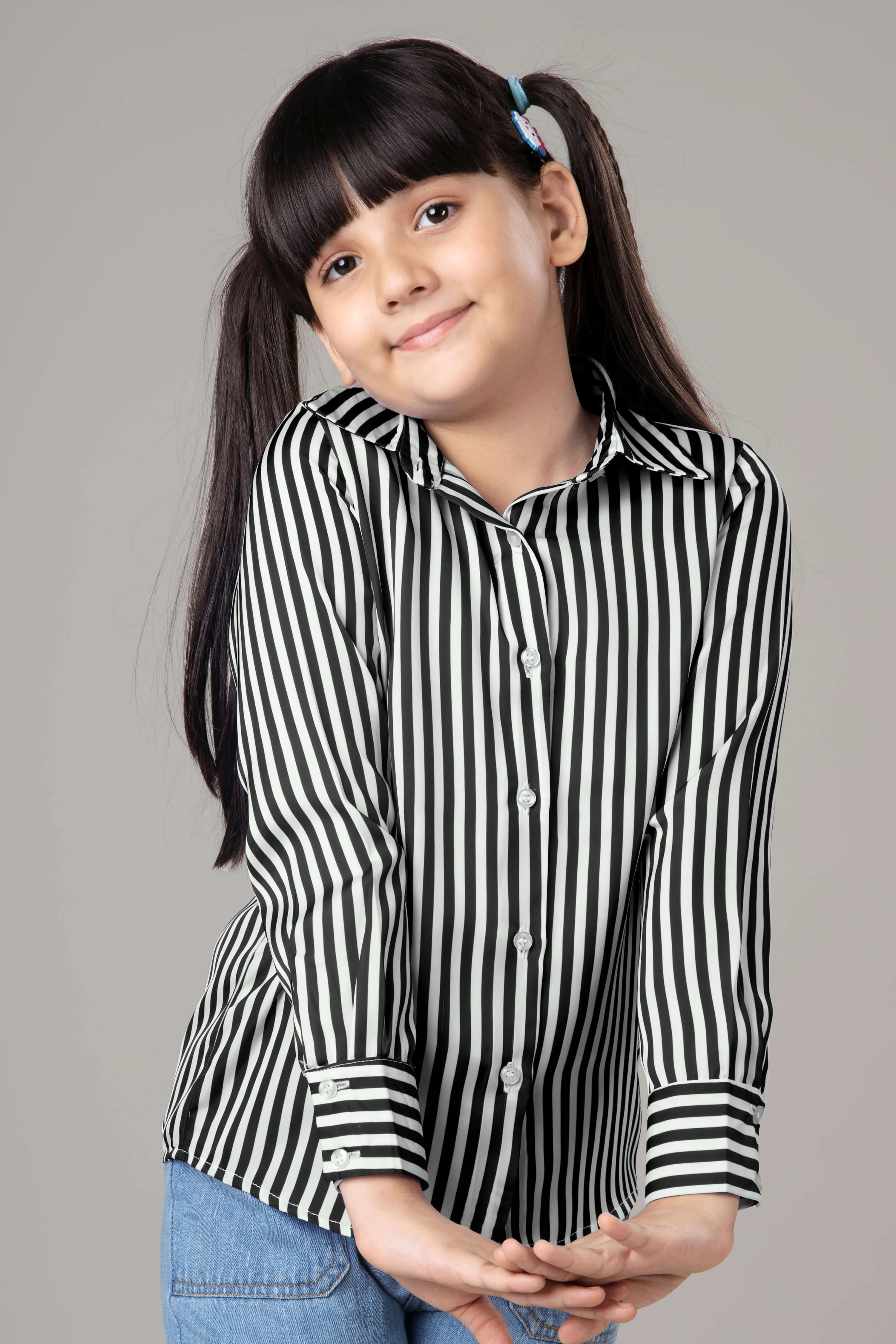 Classic Stripes Shirt For Girls