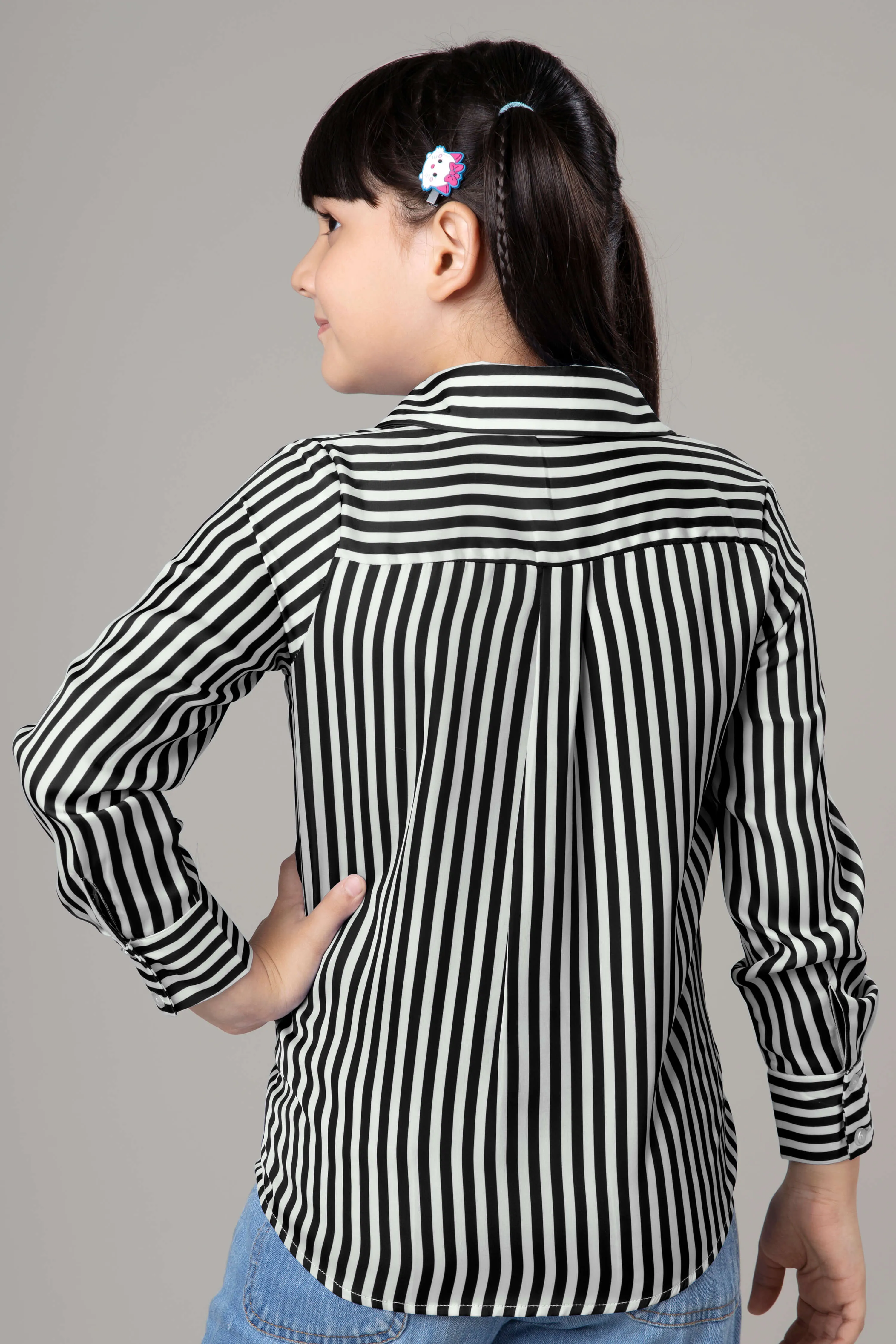 Classic Stripes Shirt For Girls