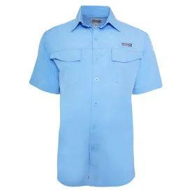 Coastline Vented SS Fishing Shirt – French Blue