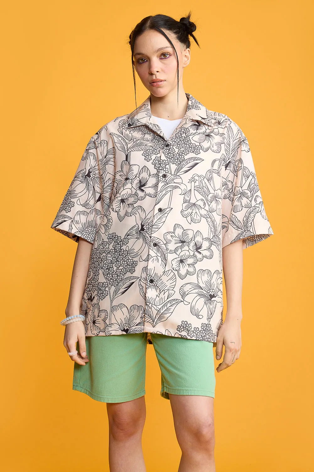 Colossal Cream Women's Resort Shirt