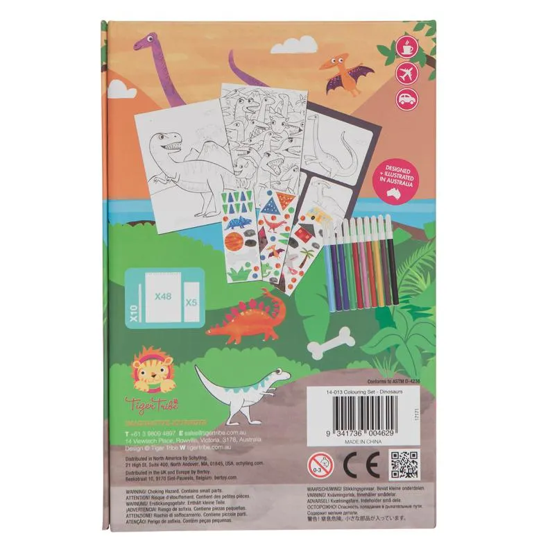 Colouring Set, Dinosaurus