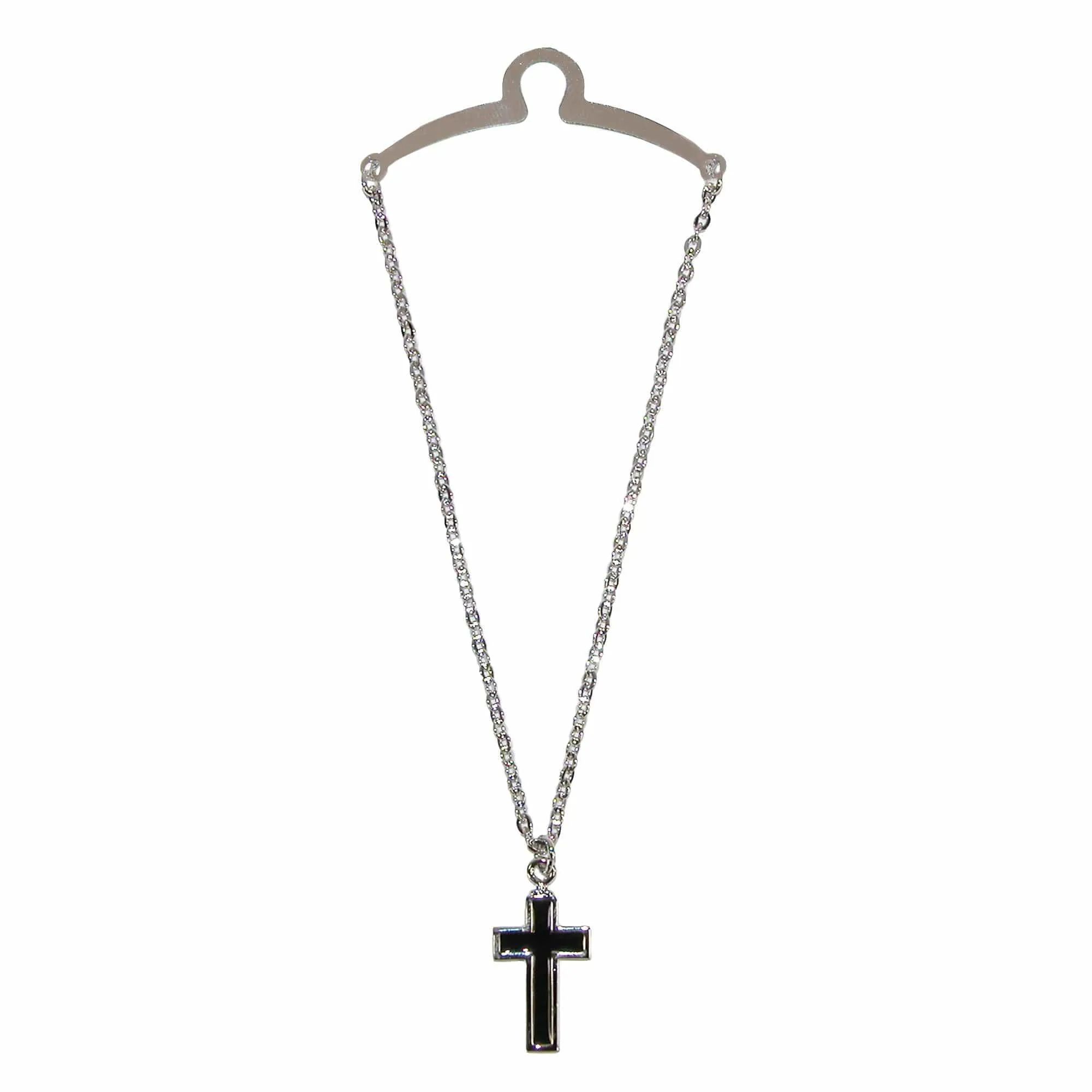 Competition Inc. Men's Cross Pendant Tie Chain