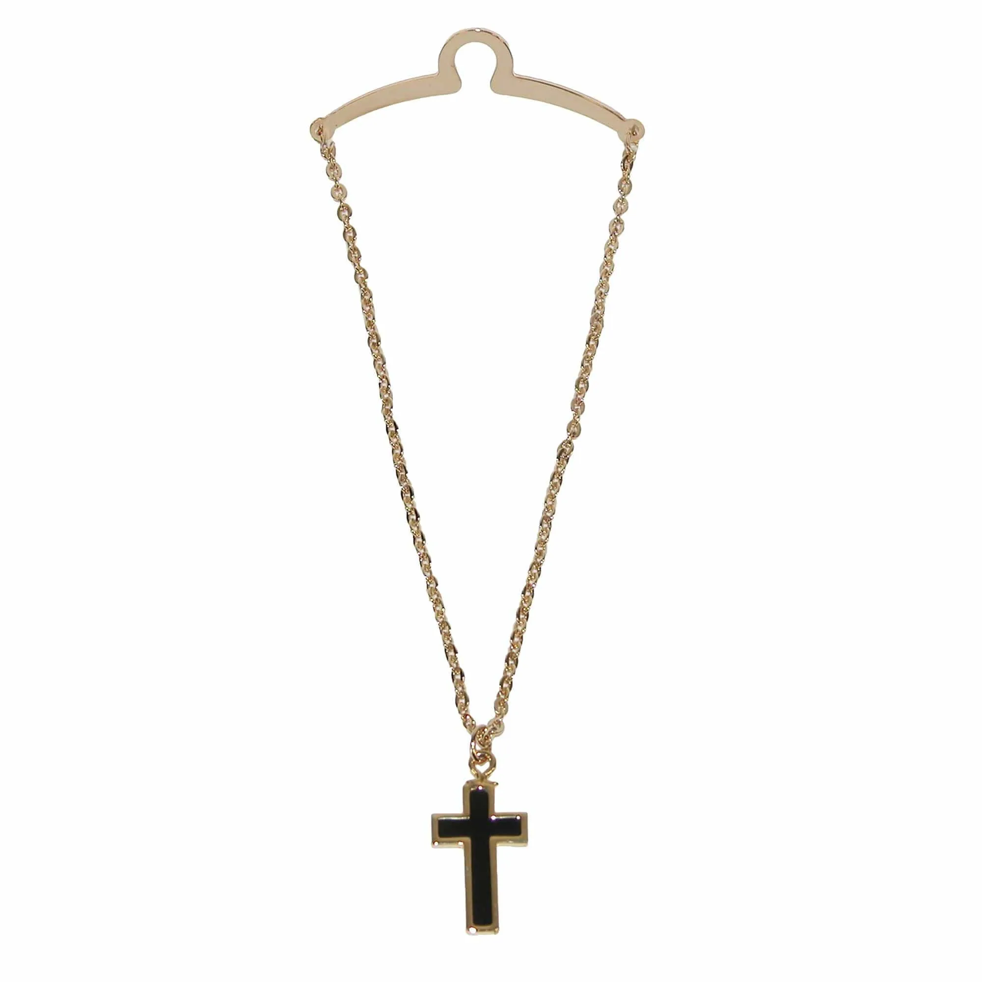 Competition Inc. Men's Cross Pendant Tie Chain