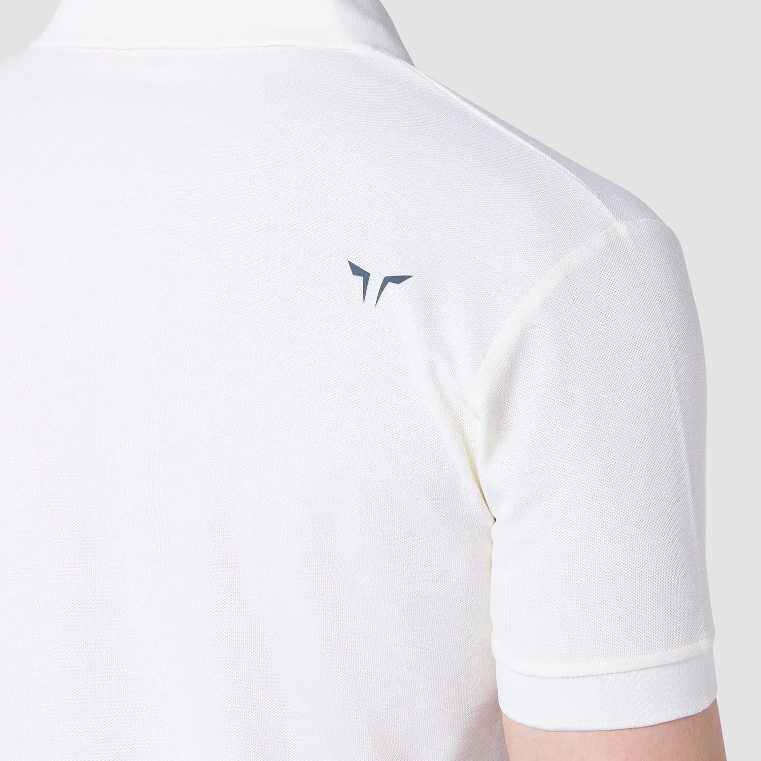 Core Over Achiever Polo - Pearl White