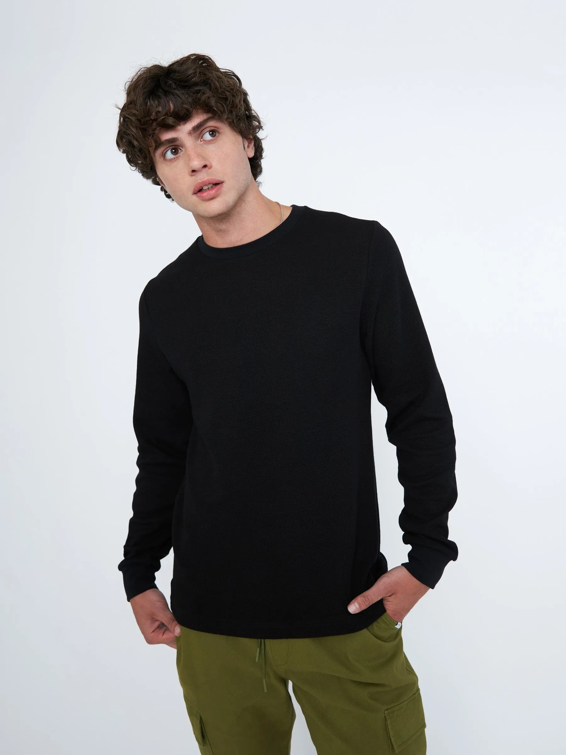 Crewneck Long Sleeve T-Shirt