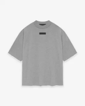 Crewneck S/S Tee Dark Heather Oatmeal